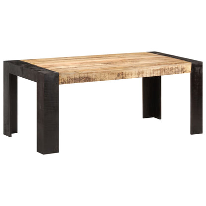 Mesa de jantar 180x90x76 cm madeira de mangueira maciça