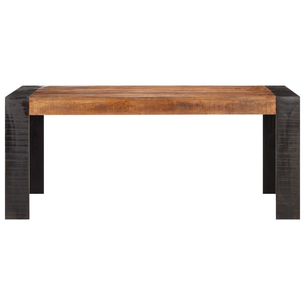 Mesa de jantar 180x90x76 cm madeira de mangueira maciça