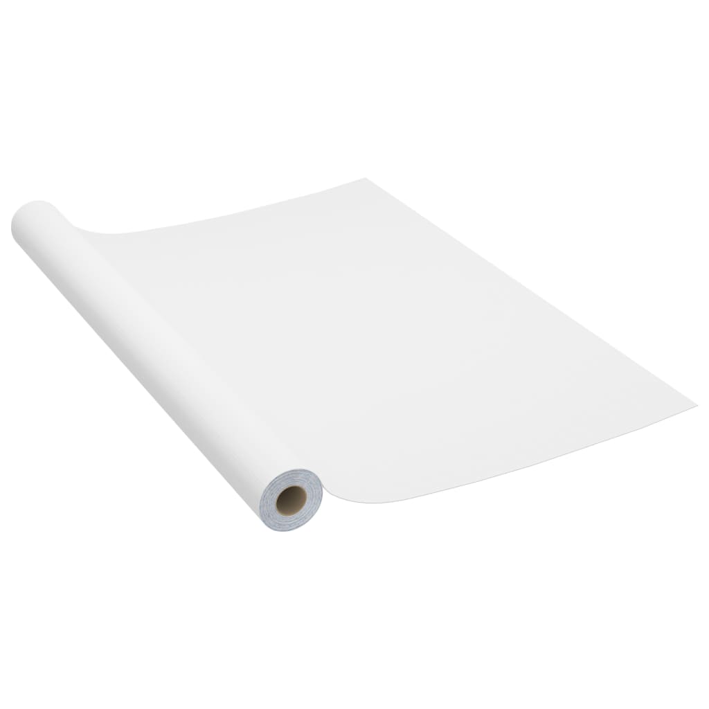 Autocolante para móveis 2 pcs 500x90 cm PVC branco