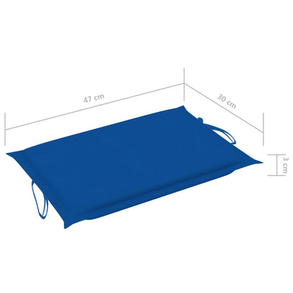 Espreguiçadeira de jardim com mesa e almofadão acácia maciça