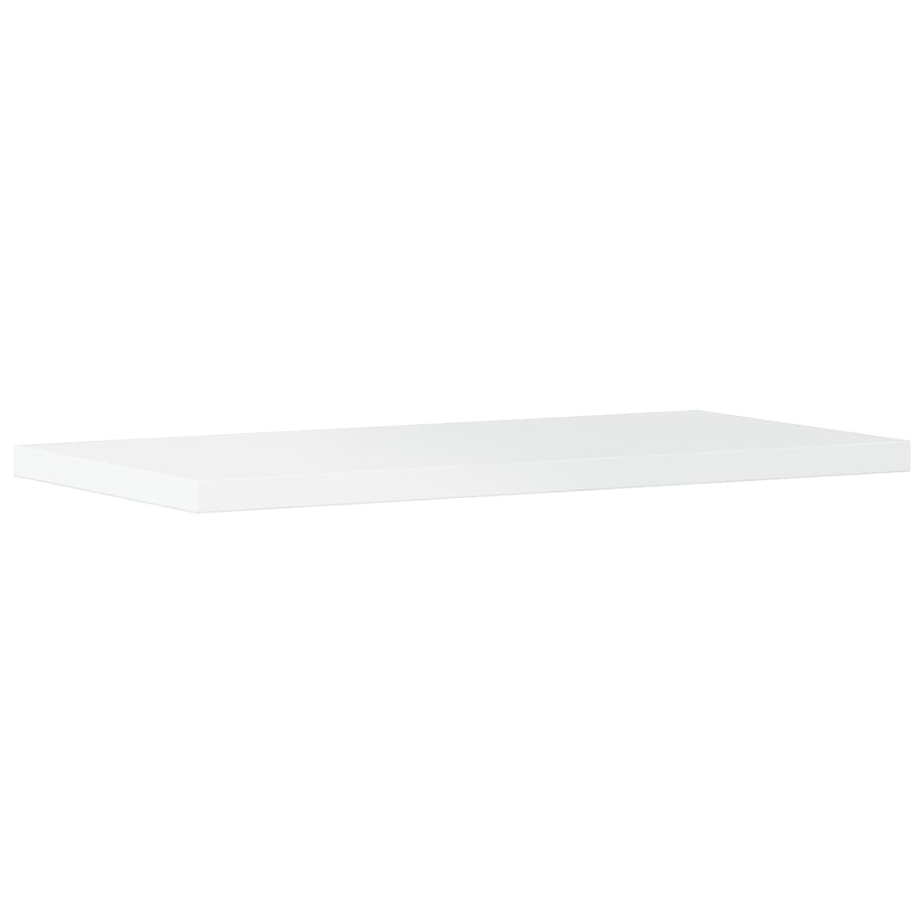 Prateleiras para estante 4 pcs 40x20x1,5cm contraplacado branco