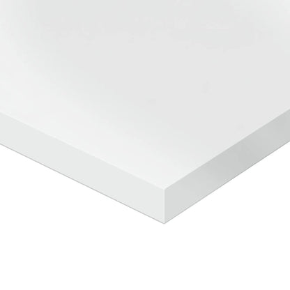 Prateleiras para estante 4 pcs 40x20x1,5cm contraplacado branco