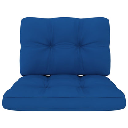 3 pcs conjunto lounge de jardim com almofadões pinho impregnado