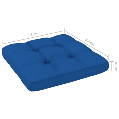 4 pcs conj. lounge paletes c/ almofadões pinho impregnado cinza