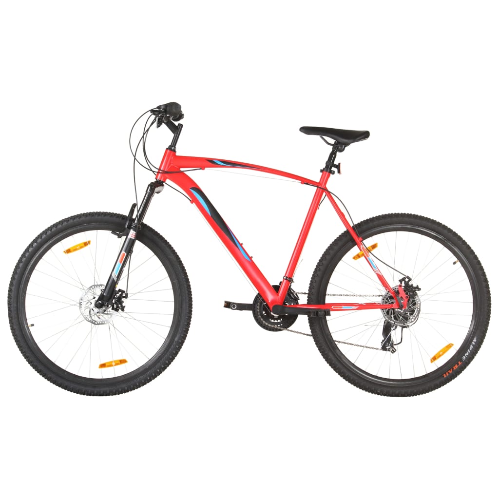 Bicicleta de montanha 21 velocidades roda 29" 53 cm vermelho