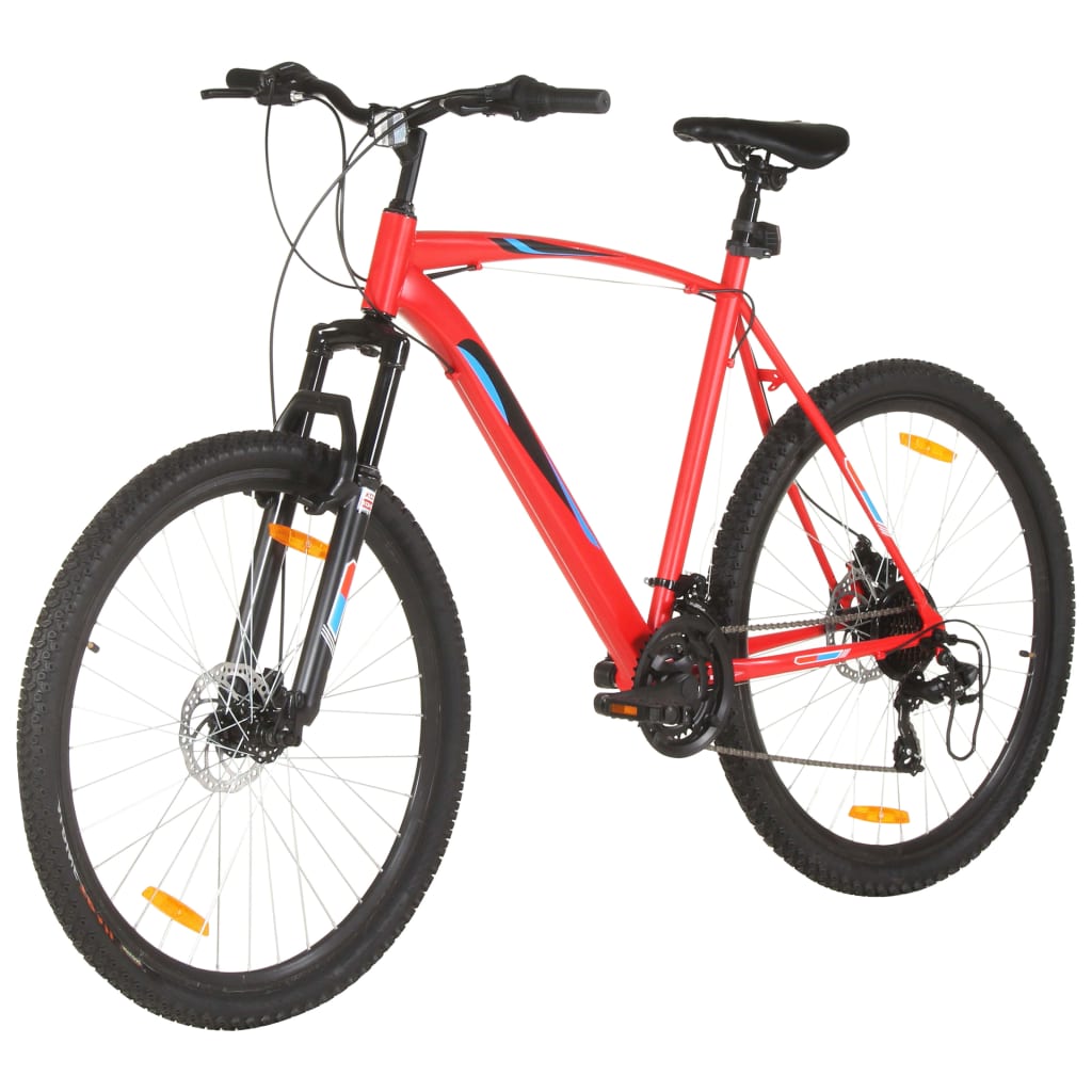 Bicicleta de montanha 21 velocidades roda 29" 53 cm vermelho