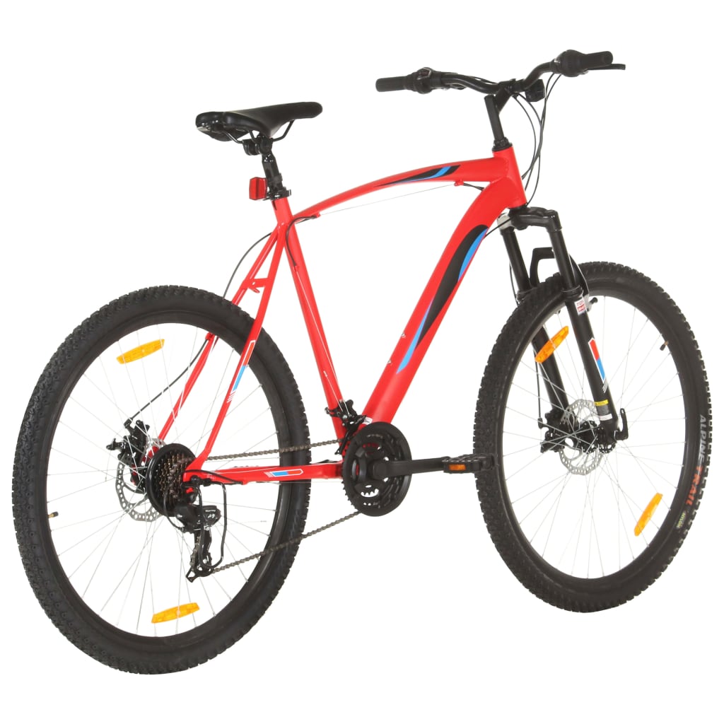 Bicicleta de montanha 21 velocidades roda 29" 53 cm vermelho