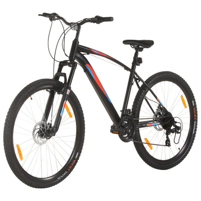 Bicicleta de montanha 21 velocidades roda 29" 48 cm preto