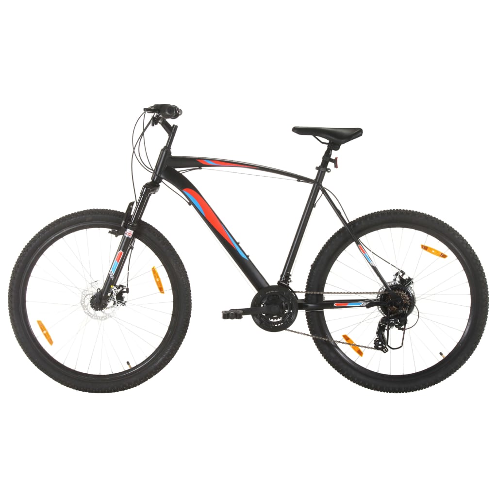 Bicicleta de montanha 21 velocidades roda 29" 53 cm preto