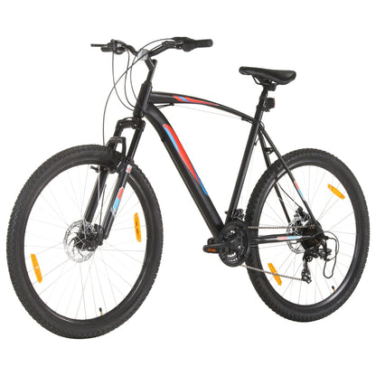 Bicicleta de montanha 21 velocidades roda 29" 53 cm preto