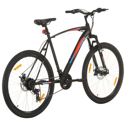 Bicicleta de montanha 21 velocidades roda 29" 53 cm preto