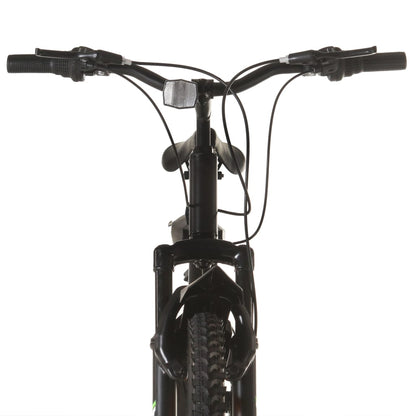 Bicicleta de montanha 21 velocidades roda 26" 36 cm preto