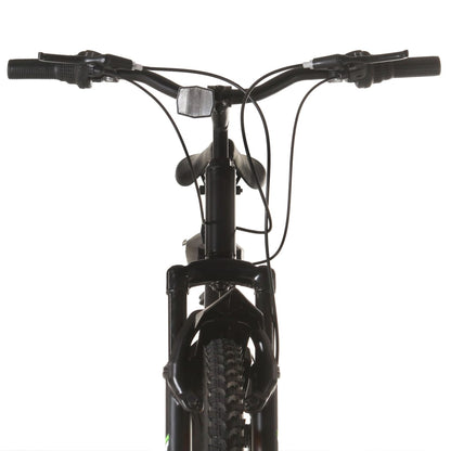 Bicicleta de montanha 21 velocidades roda 26" 46 cm preto