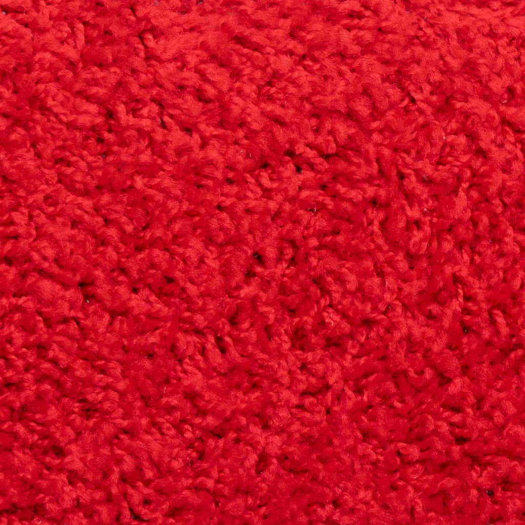 Tapetes de escadas 10 pcs 65x21x4 cm vermelho