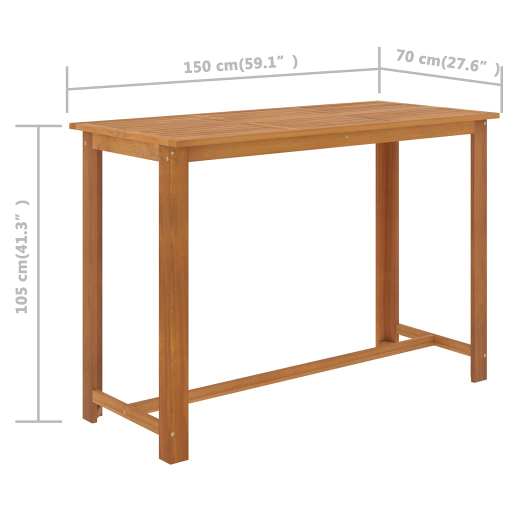 7 pcs conjunto de bar para jardim com almofadões cinzento