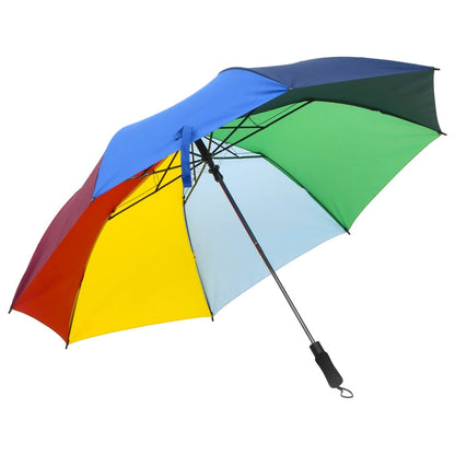 Guarda-chuva dobrável automático 124 cm multicor