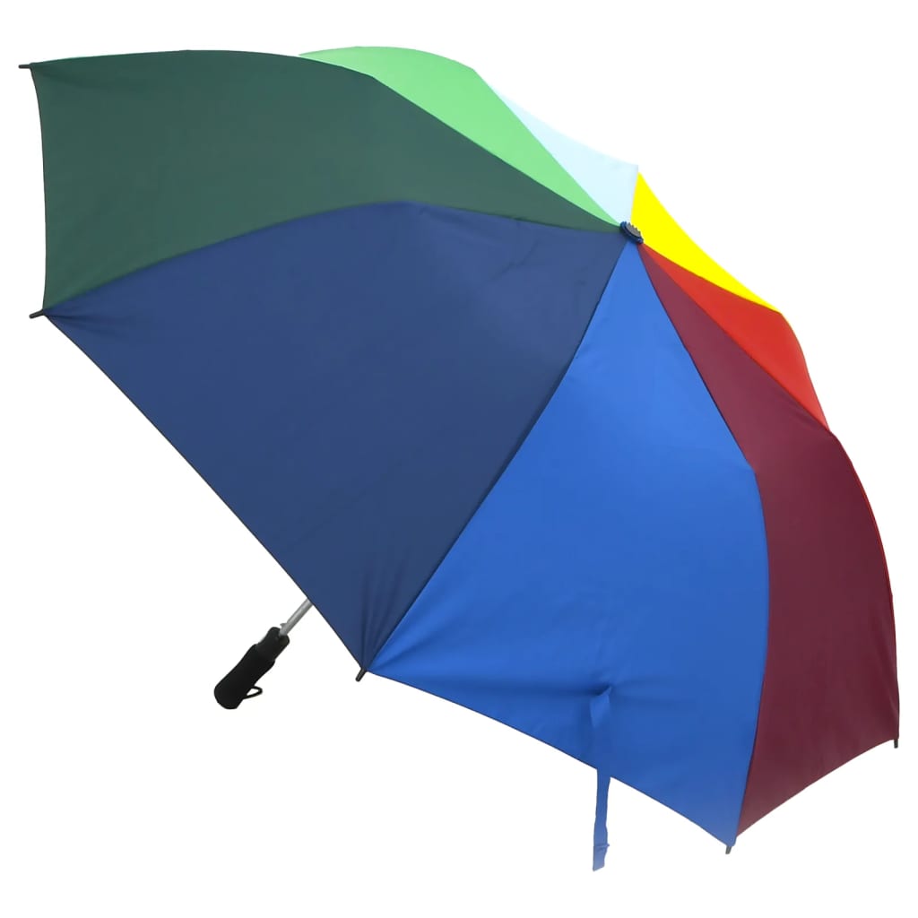 Guarda-chuva dobrável automático 124 cm multicor