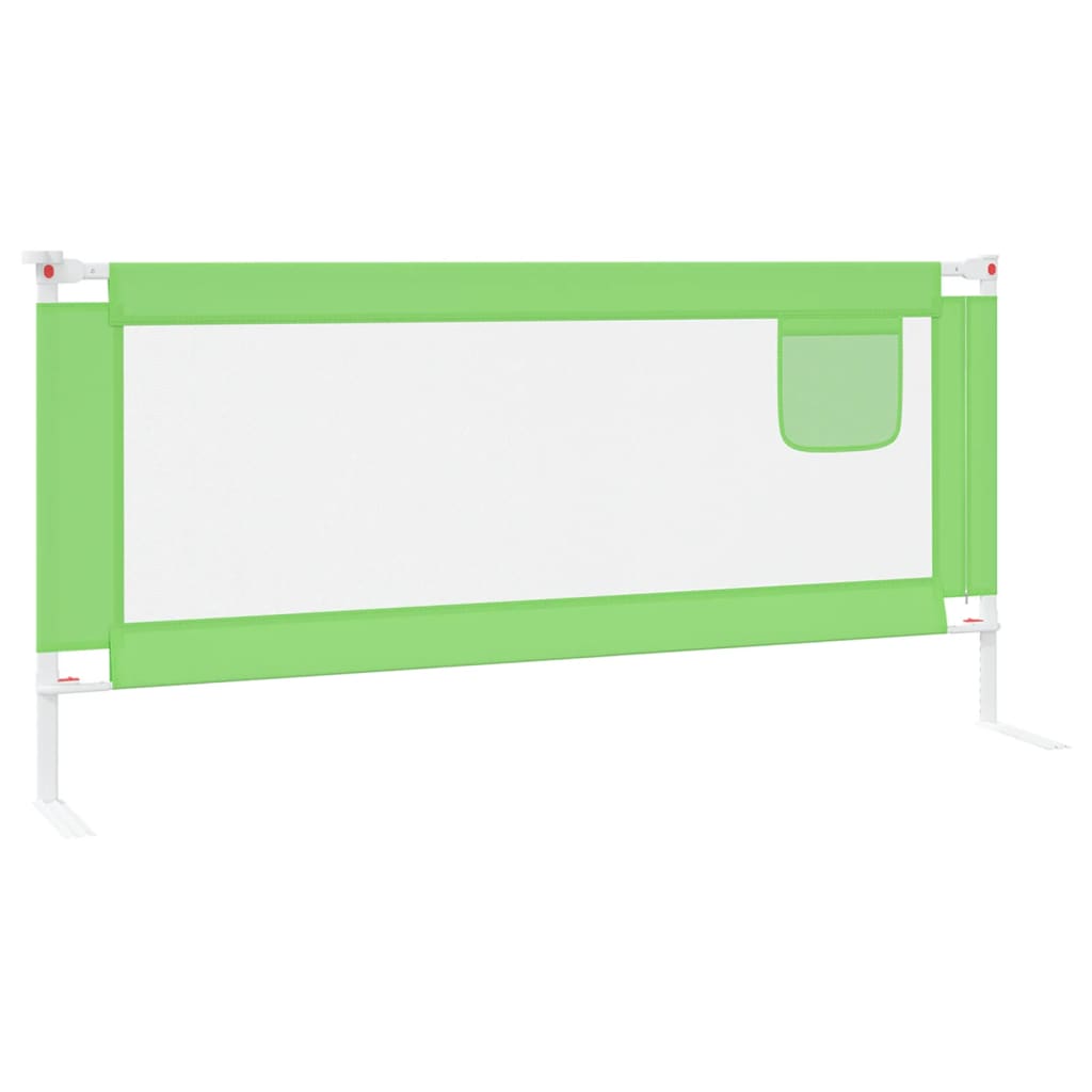 Barra de segurança p/ cama infantil tecido 200x25 cm verde