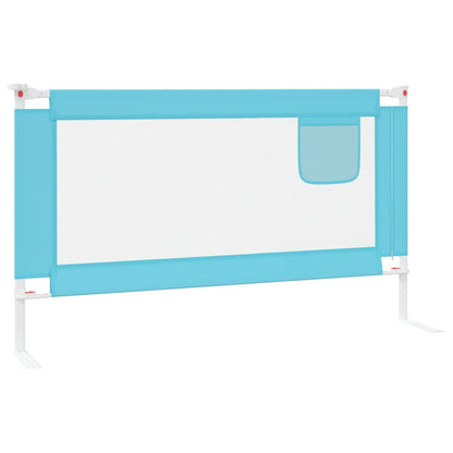 Barra de segurança p/ cama infantil tecido 140x25 cm azul