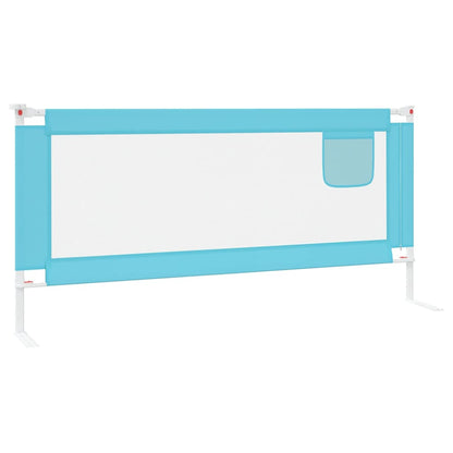 Barra de segurança p/ cama infantil tecido 200x25 cm azul