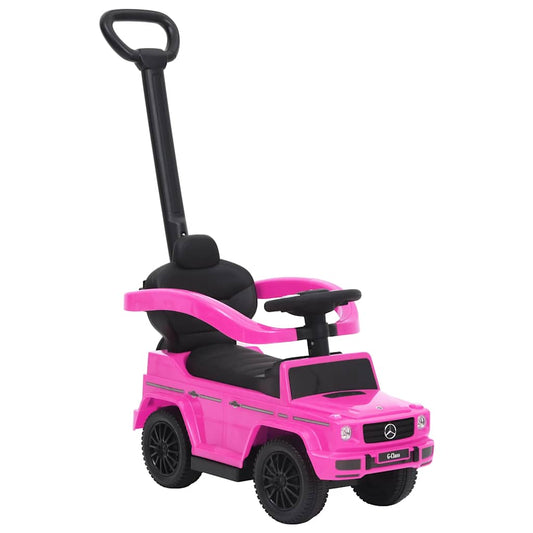 Carro infantil de empurrar Mercedes-Benz G63 rosa