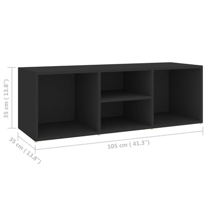 Sapateira 105x35x35 cm contraplacado preto