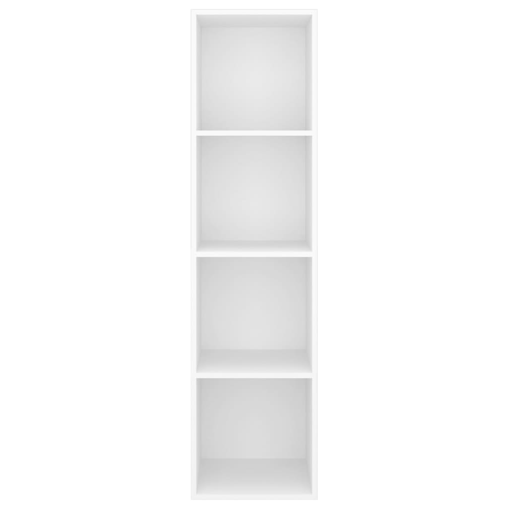 Armário de parede para TV 37x37x142,5 cm contraplacado branco