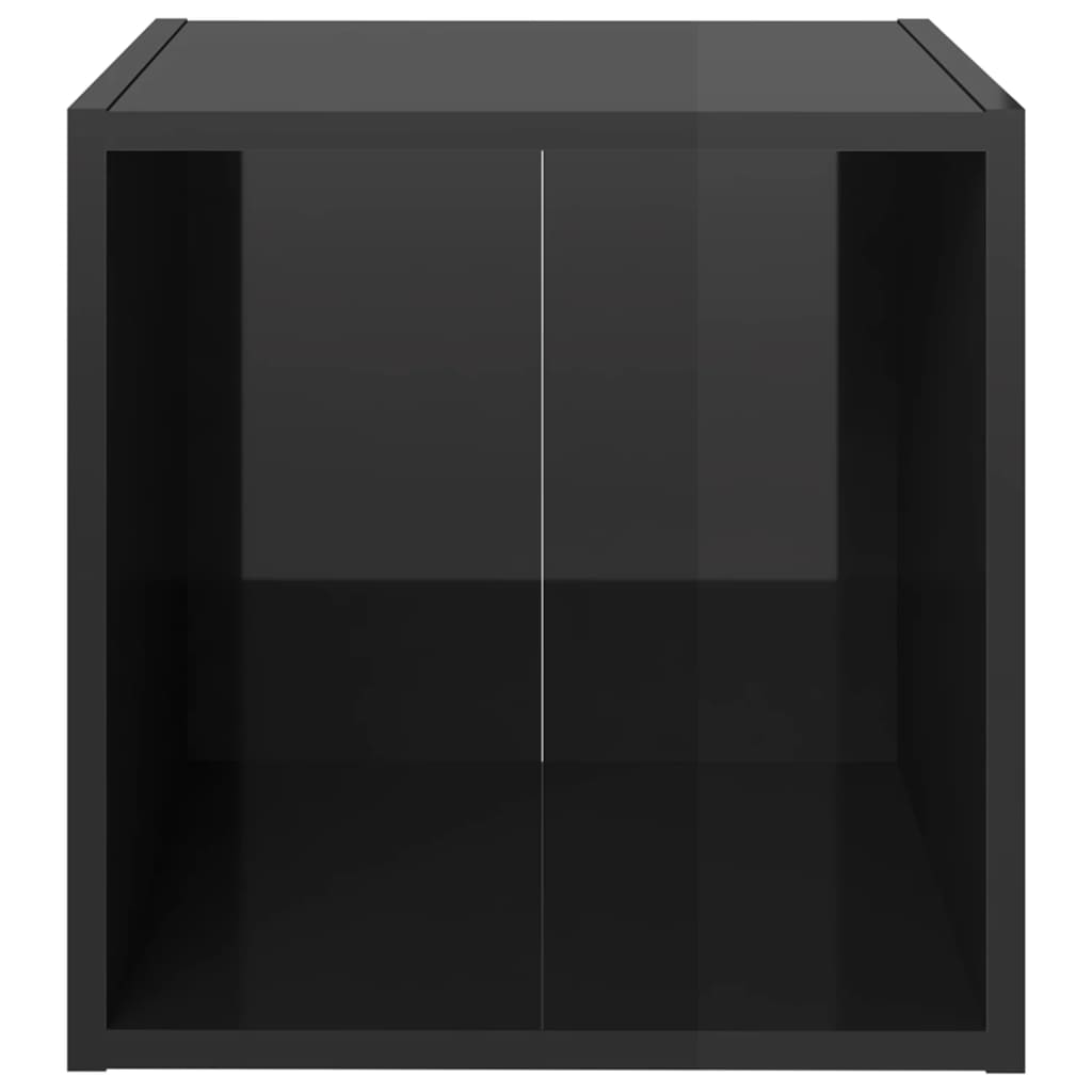 Mesa de Apoio Tones - Preto Brilhante - Design Moderno