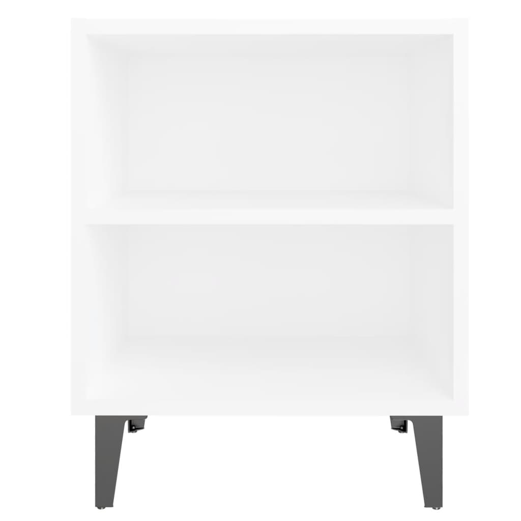 Mesa de Cabeceira Rutes - Branco - Design Nórdico