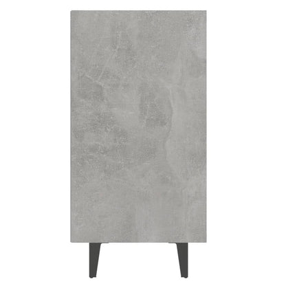 Aparador Lotiv - Cor Cinzento Cimento -  Com 6 Prateleiras - 103,5x35x70 cm - Design Moderno