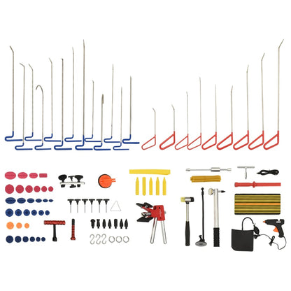 89 pcs conjunto ferramentas reparação de mossas sem repintura