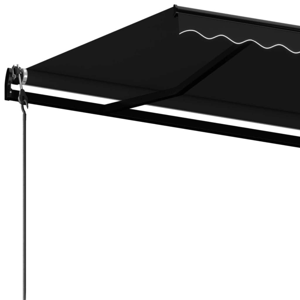 Toldo retrátil automático 450x350 cm antracite