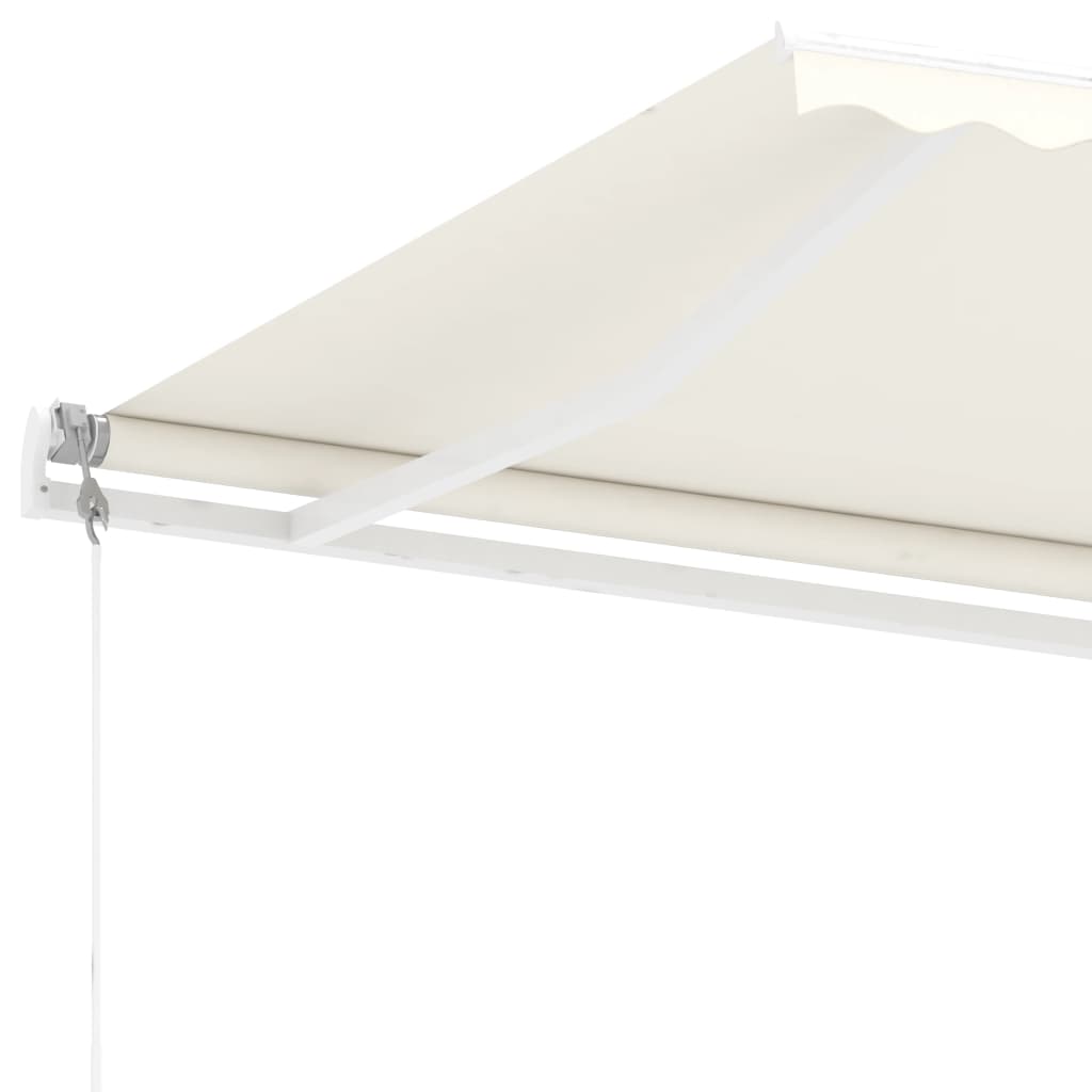 Toldo automático independente 300x250 cm cor creme