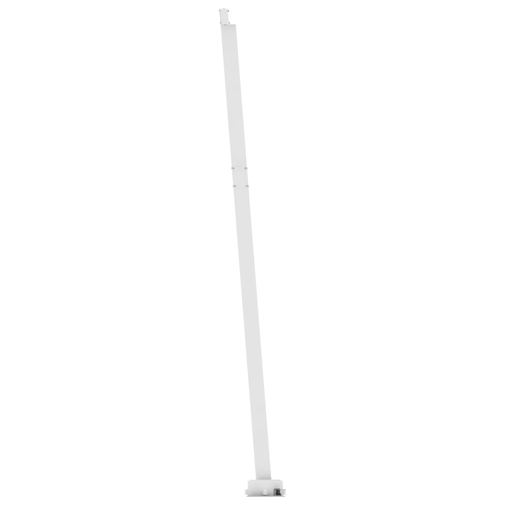 Toldo automático LED e sensor de vento 300x250cm amarelo/branco