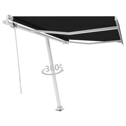 Toldo automático independente 350x250 cm antracite