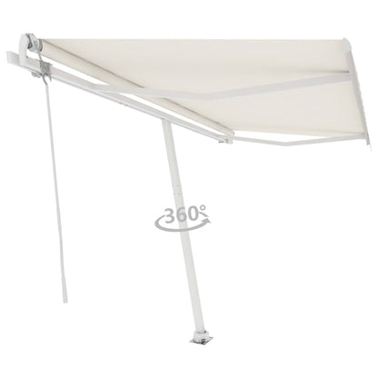 Toldo automático independente 400x300 cm cor creme