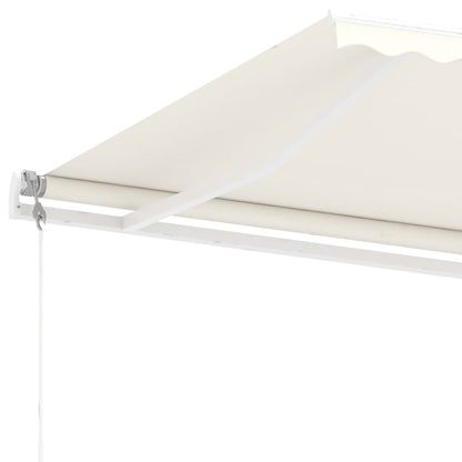 Toldo automático independente 400x300 cm cor creme