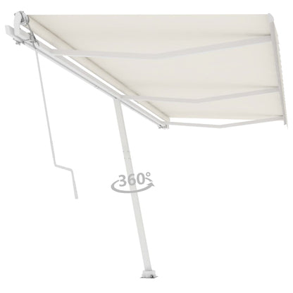 Toldo automático independente 600x300 cm cor creme