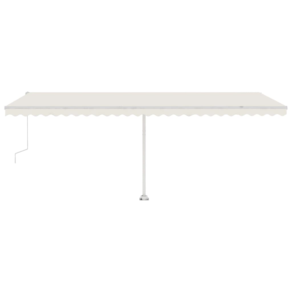 Toldo automático independente 600x300 cm cor creme