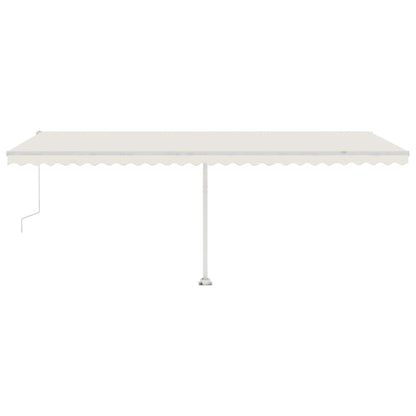 Toldo automático independente 600x300 cm cor creme