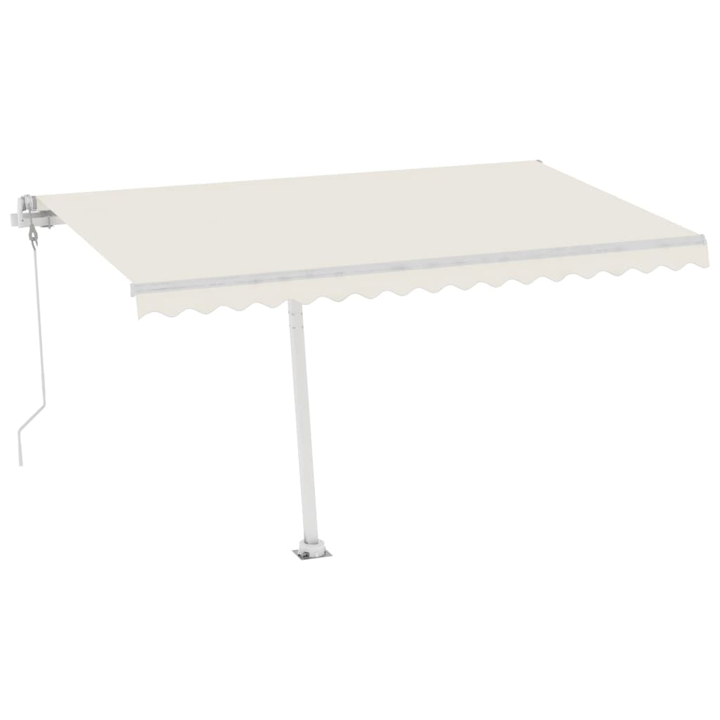 Toldo automático independente 400x350 cm cor creme