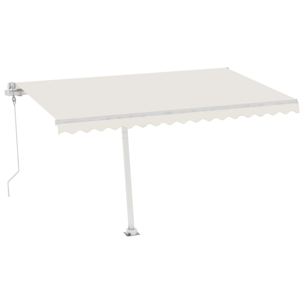 Toldo automático independente 450x350 cm cor creme