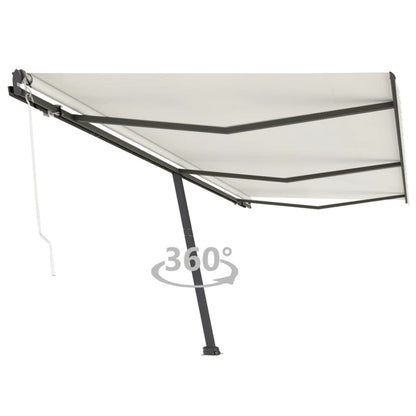 Toldo automático independente 600x300 cm cor creme