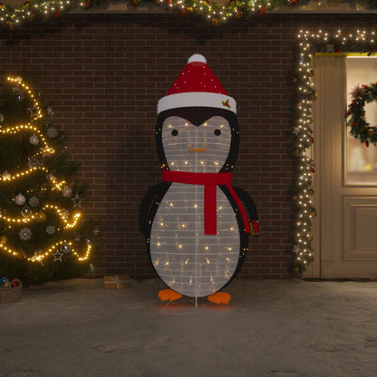 Pinguim de Natal Decorativo com Luzes LED de 180 cm - Interior e Exterior