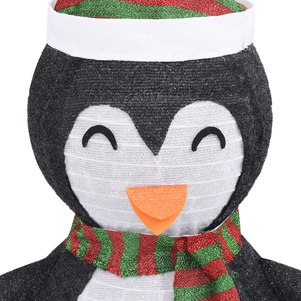 Pinguim de Natal Decorativo com Luz LED - 60 cm