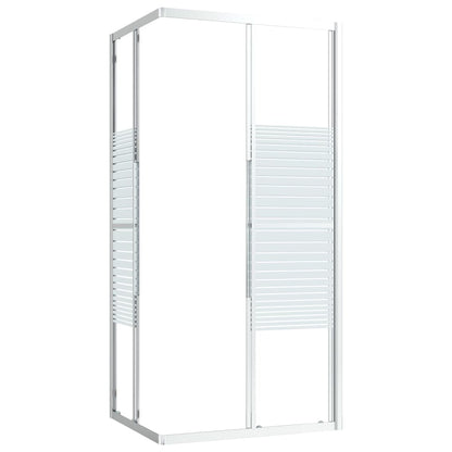 Cabine de duche ESG 90x70x180 cm