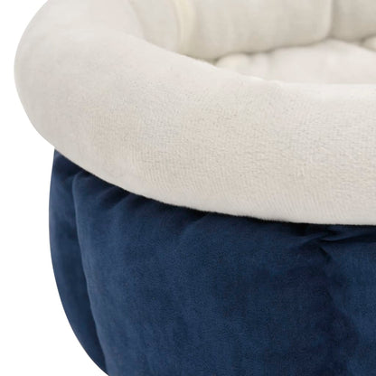 Cama para cães 50x50x22 cm azul