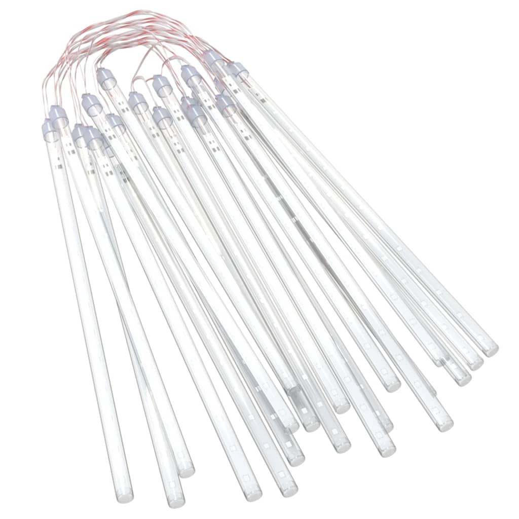 Luzes meteoro 20 pcs 30 cm 480 luzes LED int./ext. branco frio