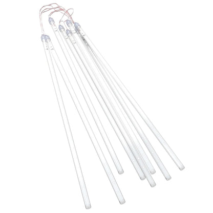 Luzes meteoro 8 pcs 50 cm 288 luzes LED int./ext. azul