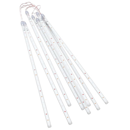 Luzes meteoro 8 pcs 50 cm 288 luzes LED int./ext. colorido